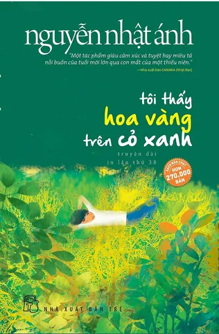 Bìa sách Tôi thấy hoa vàng trên cỏ xanh