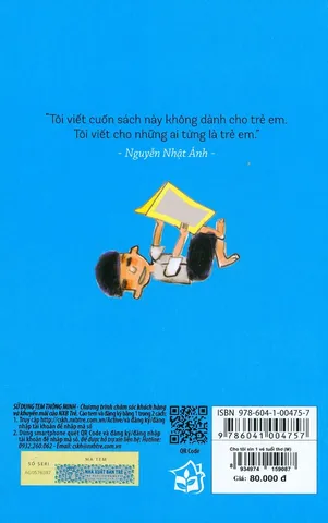 Bìa sau - Cho tôi xin một vé đi tuổi thơ