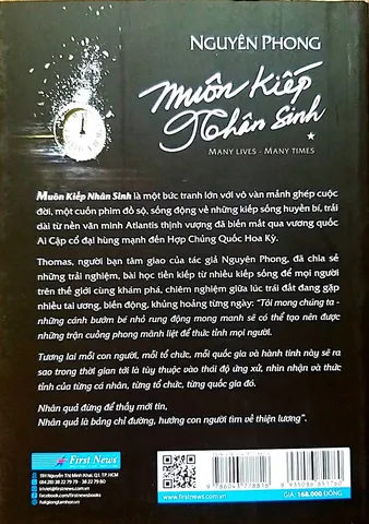 Bìa sau - Muôn kiếp nhân sinh
