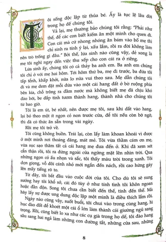 Trang ruột có tranh minh hoạ - Dế Mèn phiêu lưu ký