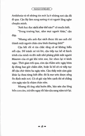 Trang đầu truyện - Nhà giả kim