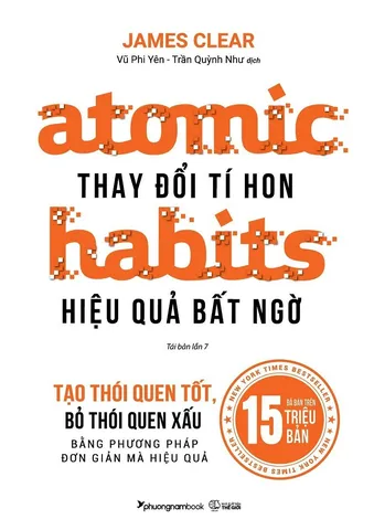Bìa sách Atomic Habits